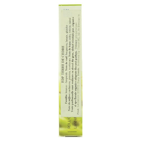 Roll on apa de parfum Terre de Cedre, bio, 10ml