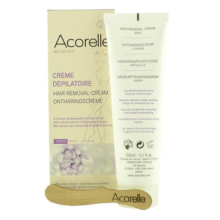 Crema depilatoare naturala pentru corp Acorelle, 150 ml, bio - Republica BIO