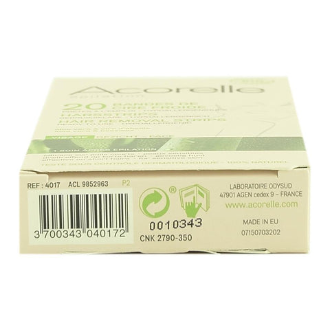 Benzi depilatoare cu ceara - fata 10x2 buc, bio - Republica BIO