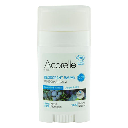 Deodorant cu ienupar si menta Acorelle, fara alcool, bio, 40 g