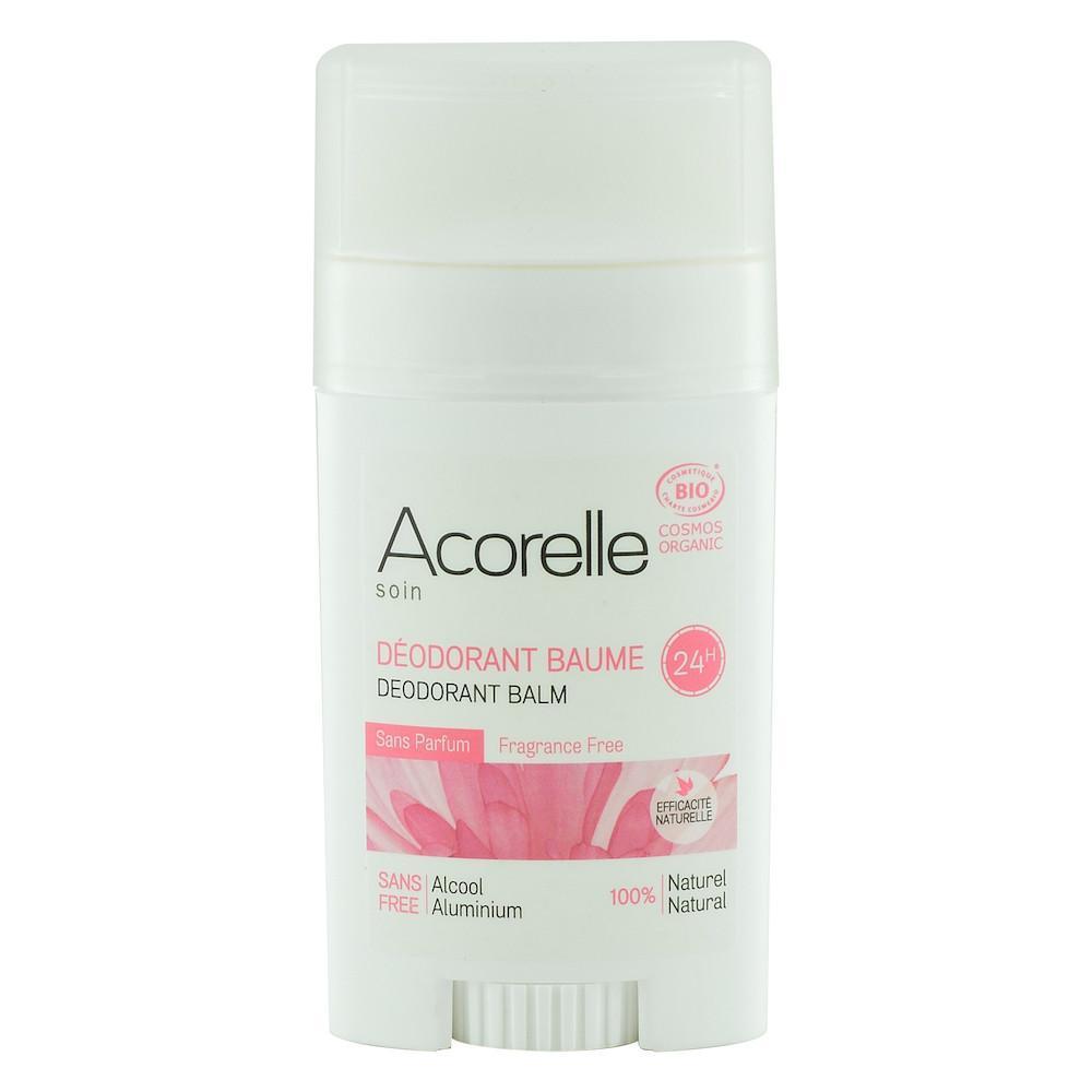 Deodorant fara parfum Acorelle, fara alcool, bio, 40 g