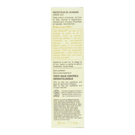 Crema antirid de noapte cu polen si propolis, bio, 50ml - Republica BIO
