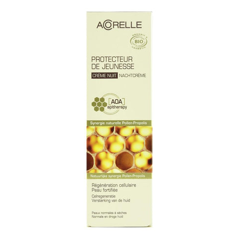 Crema antirid de noapte cu polen si propolis, bio, 50ml - Republica BIO