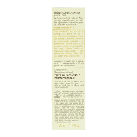 Fluid antirid de zi cu polen si propolis, bio, 50ml