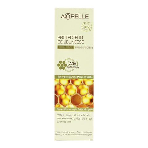 Fluid antirid de zi cu polen si propolis, bio, 50ml