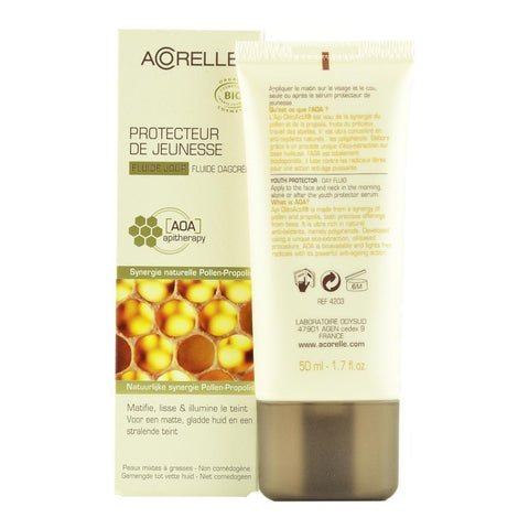 Fluid antirid de zi cu polen si propolis, bio, 50ml