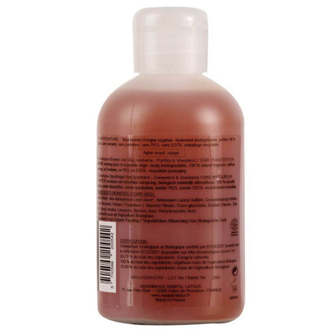Gel de dus si sampon purificator Rampal Latour Argila si Verbina, bio, 250 ml