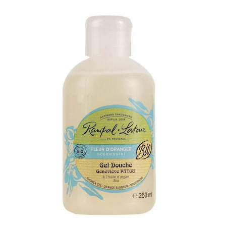 Gel de dus hranitor Rampal Latour Flori de Portocal, bio, 250 ml