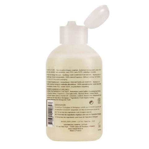 Gel de dus hranitor Rampal Latour Flori de Portocal, bio, 250 ml