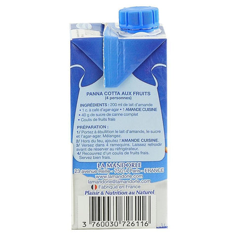Smantana de Migdale pentru gatit La Mandorle, bio, 250 ml