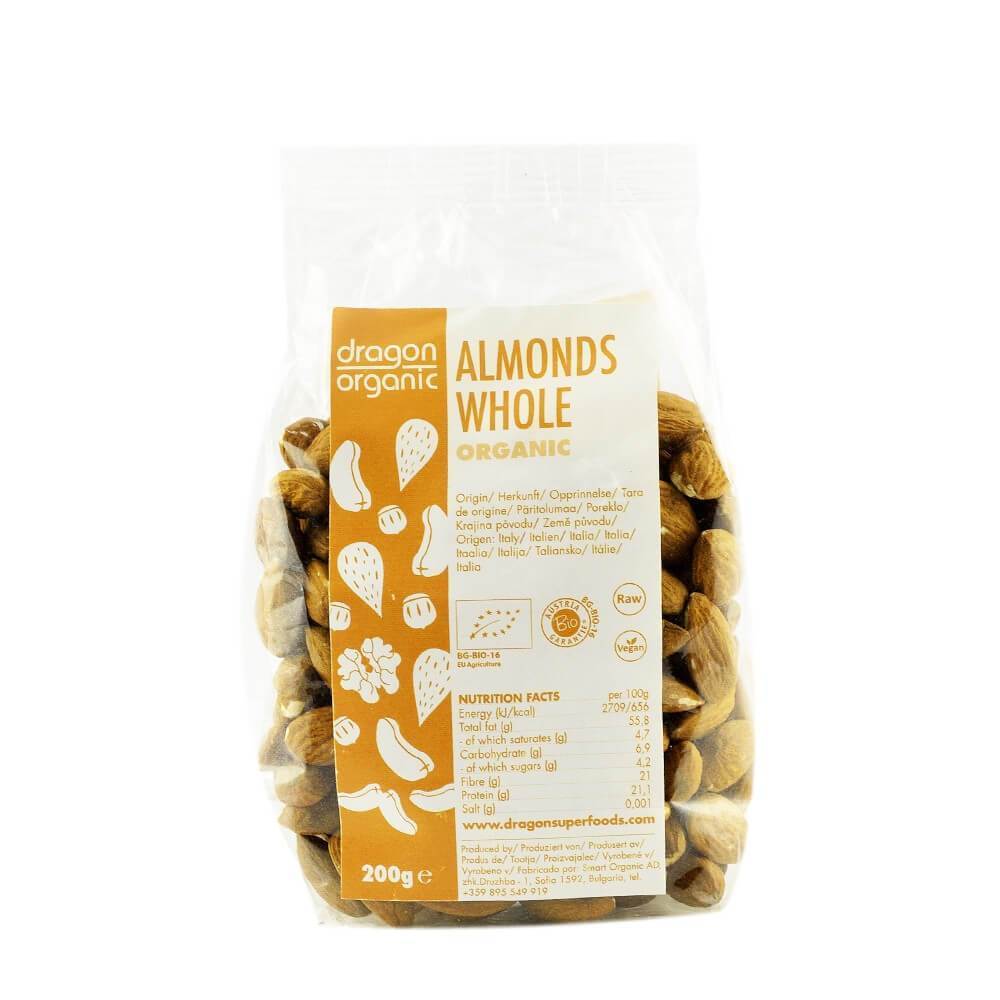 Migdale Raw Bio 200g