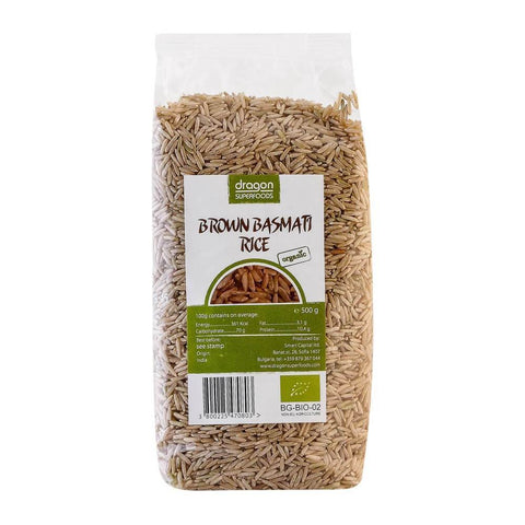 Orez Basmati Brun Bio 500g
