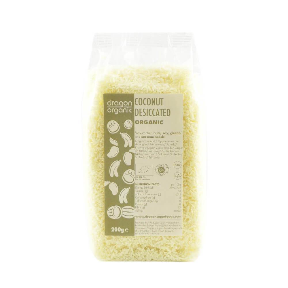 Miez de Nuca de Cocos Macinat Bio 200g