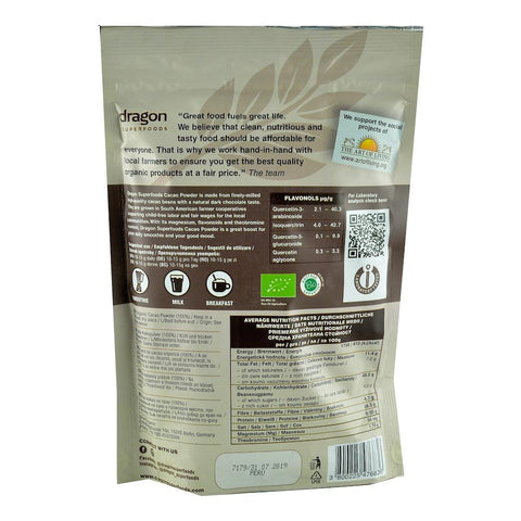 Cacao Pudra Raw Bio 200g