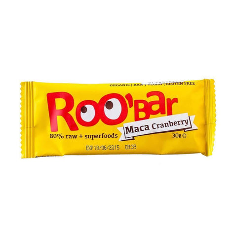 Baton Raw Bio cu Maca si Merisor 30g - Republica BIO