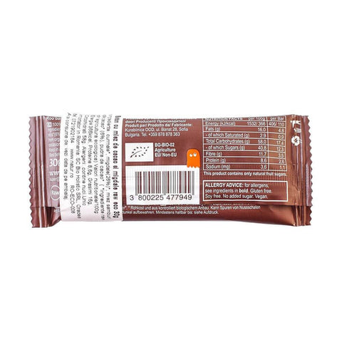 Baton Raw Bio cu Miez de Cacao si Migdale 30g - Republica BIO