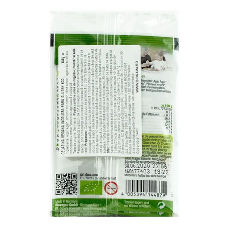 Gelatina vegana incolora fara gluten, bio, 2 x 6 g