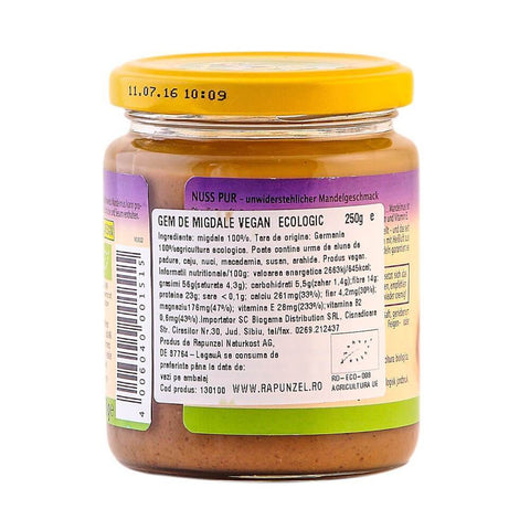 Gem de migdale, vegan, bio, 250g