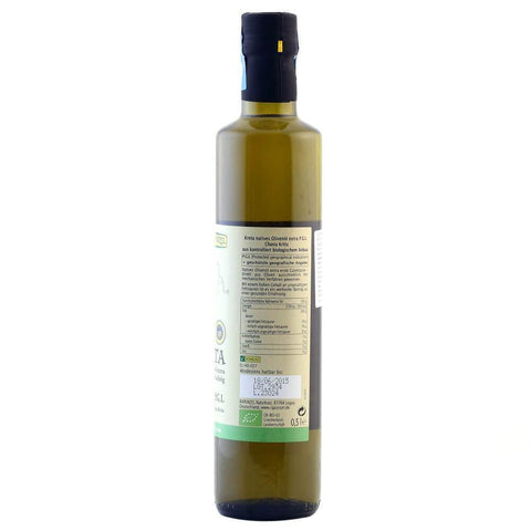 Ulei extravirgin de masline din Creta (P.D.O.), bio, 0.5l