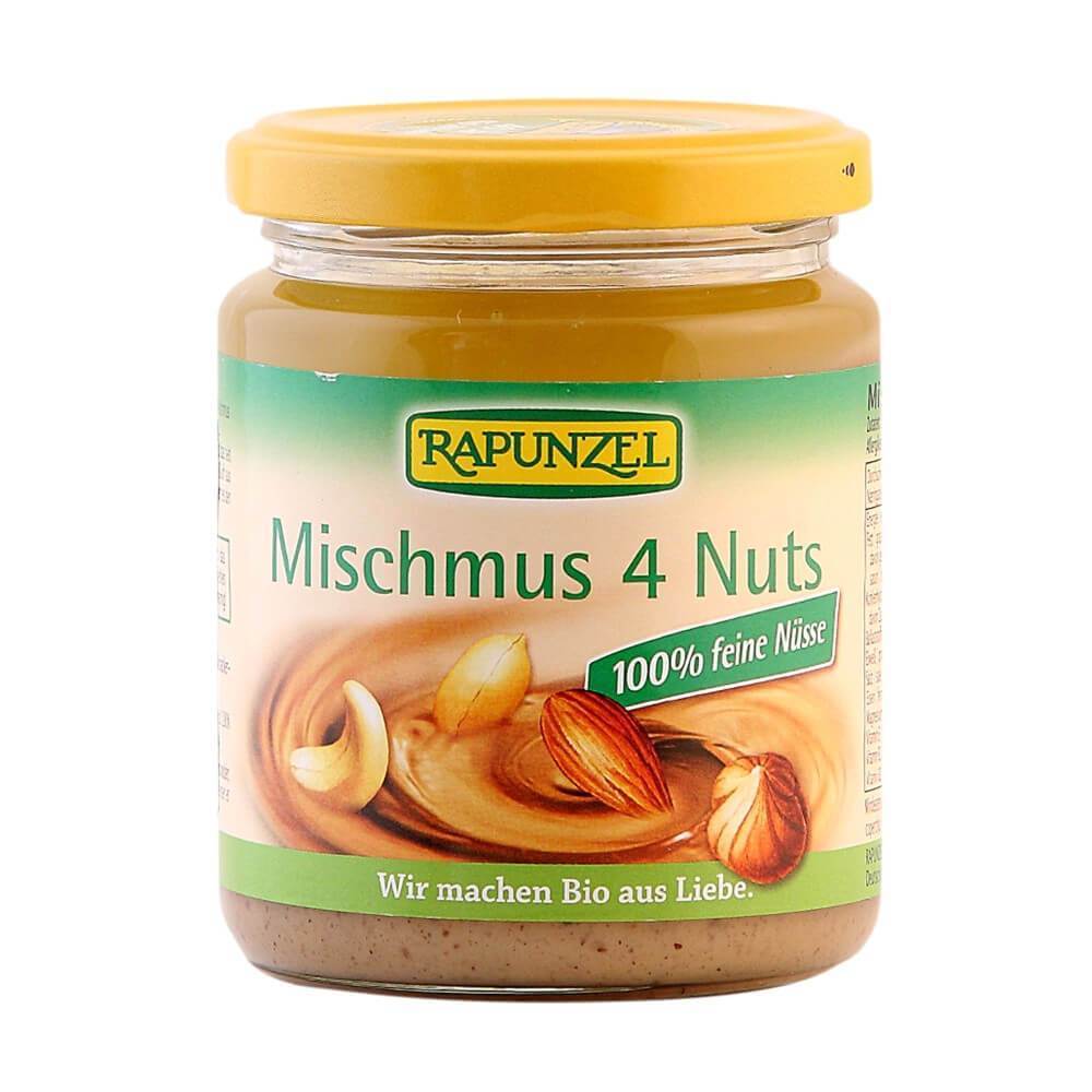 Gem amestec 4 feluri de nuca, vegan, bio, 250g