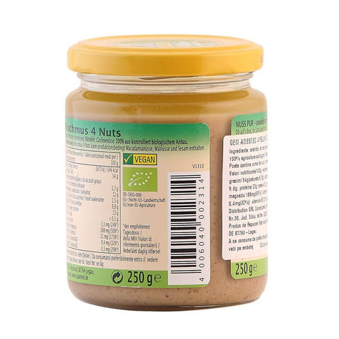 Gem amestec 4 feluri de nuca, vegan, bio, 250g