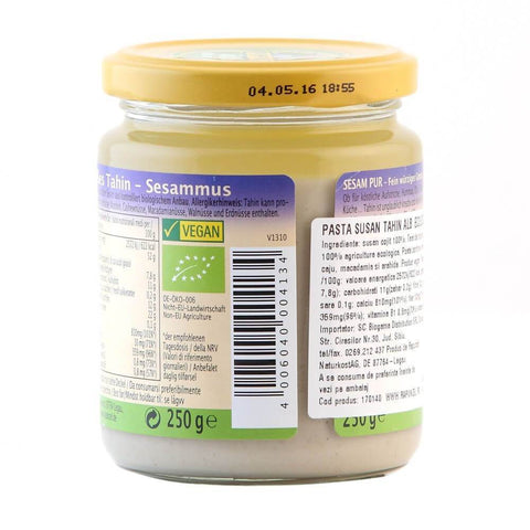 Gem susan tahin alb, vegan, bio, 250g
