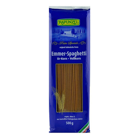 Spaghetti Emmer integrale, Rapunzel, bio, 500 g