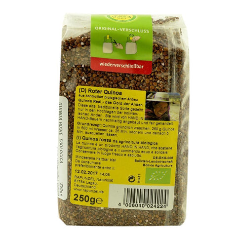 Quinoa rosie, boabe, bio, 250g