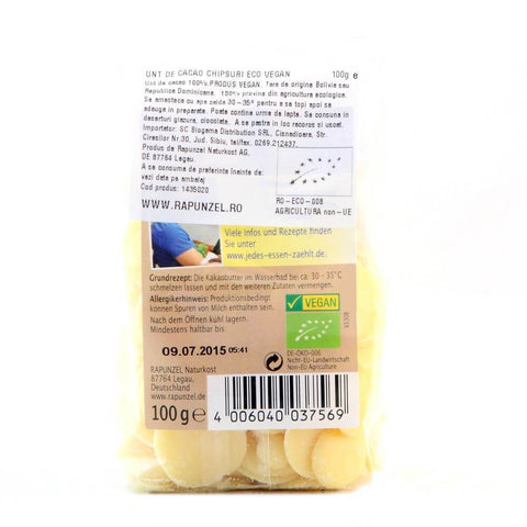 Unt de cacao cipsuri, fin, bio, 100g