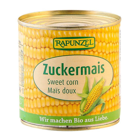 Porumb dulce prefiert Rapunzel, bio, 340 g
