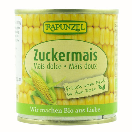 Porumb dulce prefiert Rapunzel, bio, 160 g