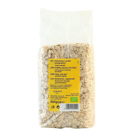 Fulgi mari de ovaz, bio, 500g
