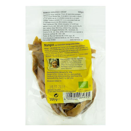 Mango uscat, bio, 100g