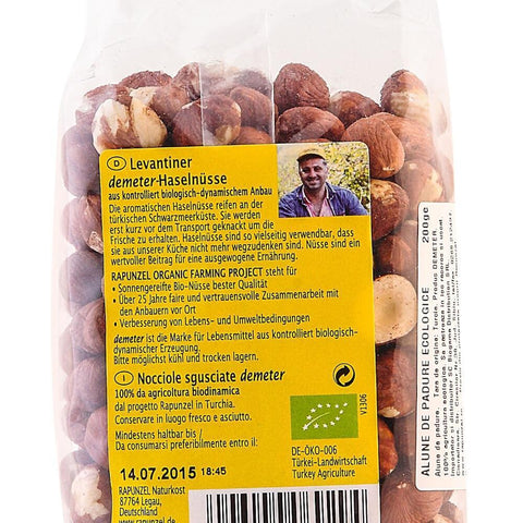Alune de padure neprajite, bio, 200g - Republica BIO