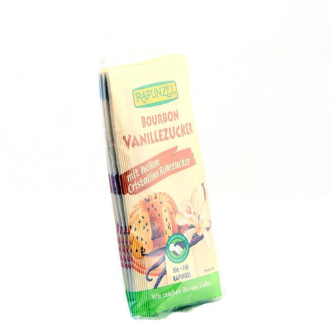 Zahar alb cu vanilie de Bourbon, bio, 4x8g