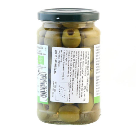 Masline Amphissa verzi, fara samburi, in saramura, bio, 315g