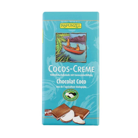 Ciocolata cu crema de cocos, bio, 100g - Republica BIO