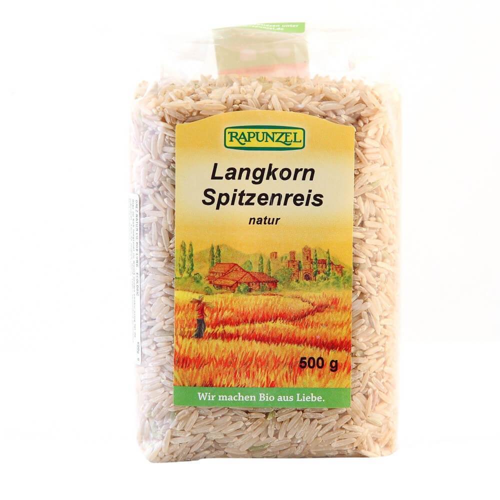 Orez natur cu bob lung, bio, 500g