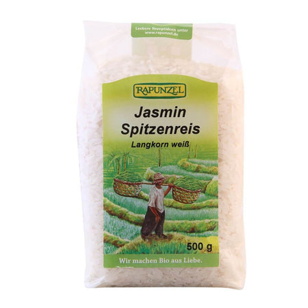 Orez Jasmin alb cu bob lung, bio, 500g