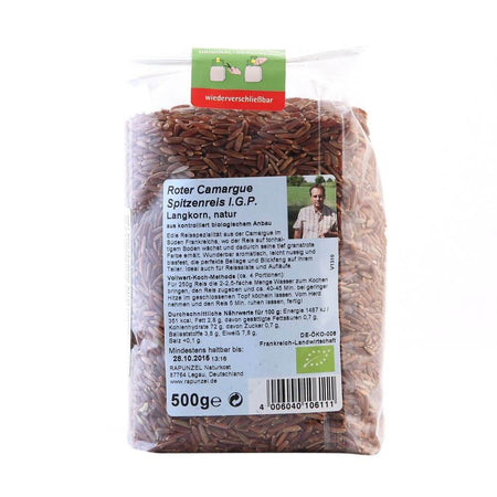 Orez rosu Camargue natur, bio, 500g