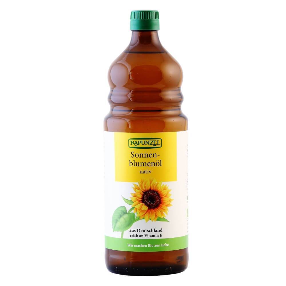 Ulei de floarea soarelui virgin, bio, 1l