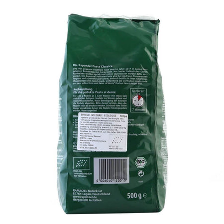 Spirelli integrale, bio, 500g