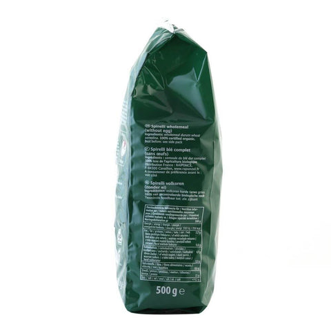Spirelli integrale, bio, 500g