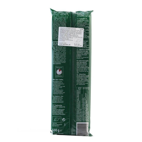 Tagliatele integrale, bio, 500g