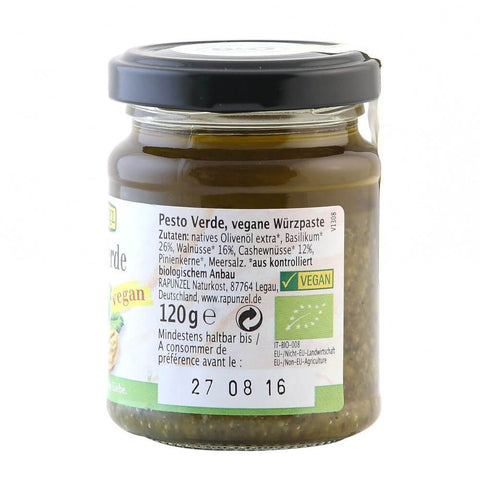 Pesto Verde, vegan, bio, 125g