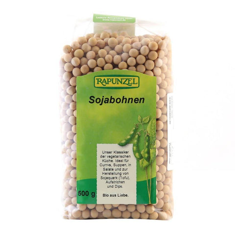 Boabe de soia, crude, bio, 500g - Republica BIO