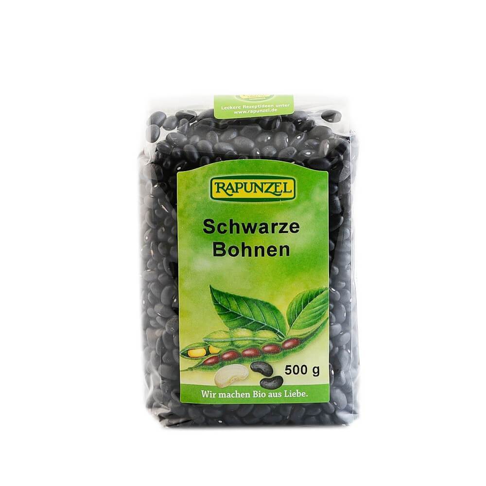 Boabe de fasole neagra, bio, 500g - Republica BIO