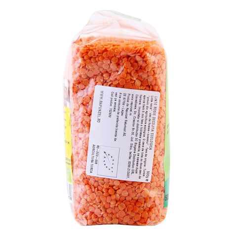 Linte rosie decojita, bio, 500g