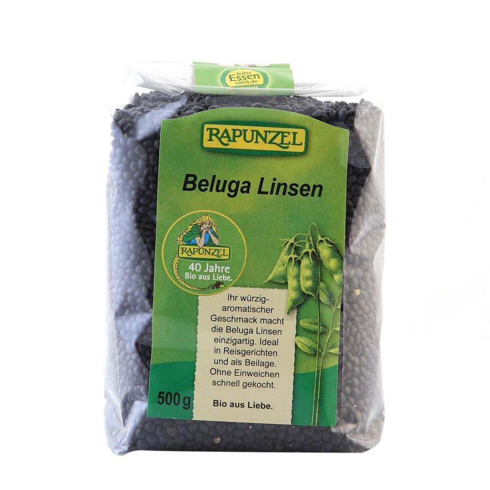 Linte neagra mica, Beluga, bio, 500g