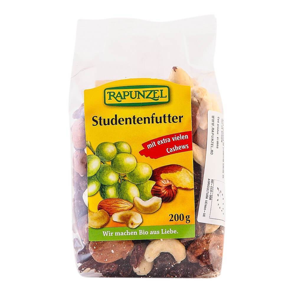 Amestec studentesc cu stafide, bio, 200g - Republica BIO